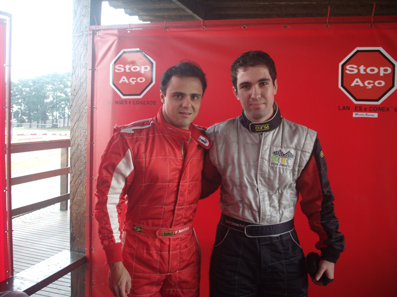Felipe Massa e Herbert Fratini